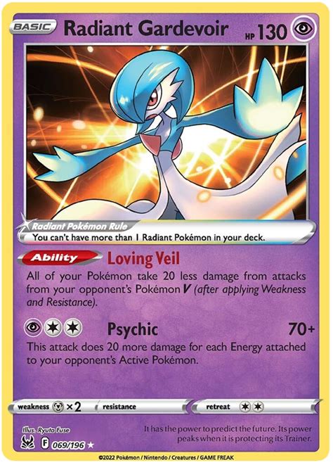 radiant gardevoir lost origin price.